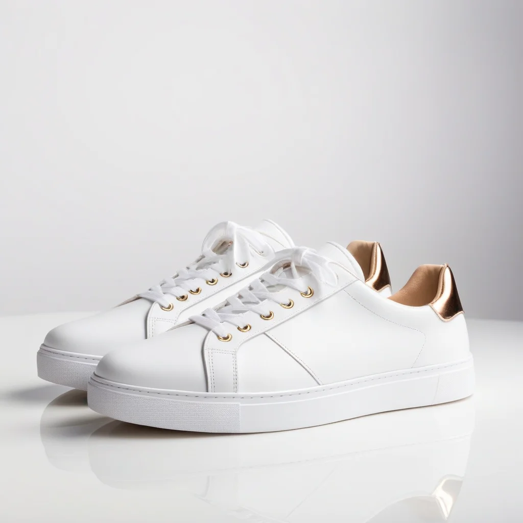 Foto di prodotto professionale generata con IA su sfondo bianco