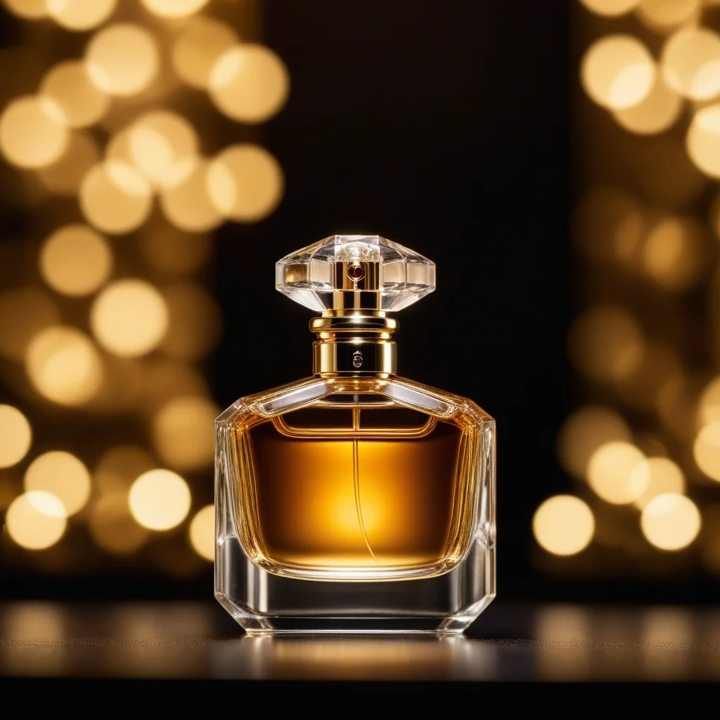 Luxus-Parfüm-Werbung mit KI erstellt