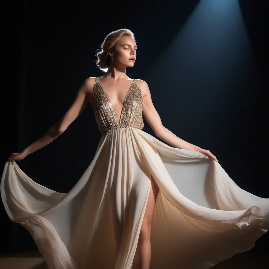 KI-generiertes Editorial-Modefoto — Magazin-Stil