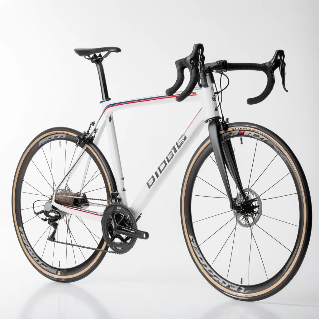 Bicicleta con fondo limpio para anuncio online