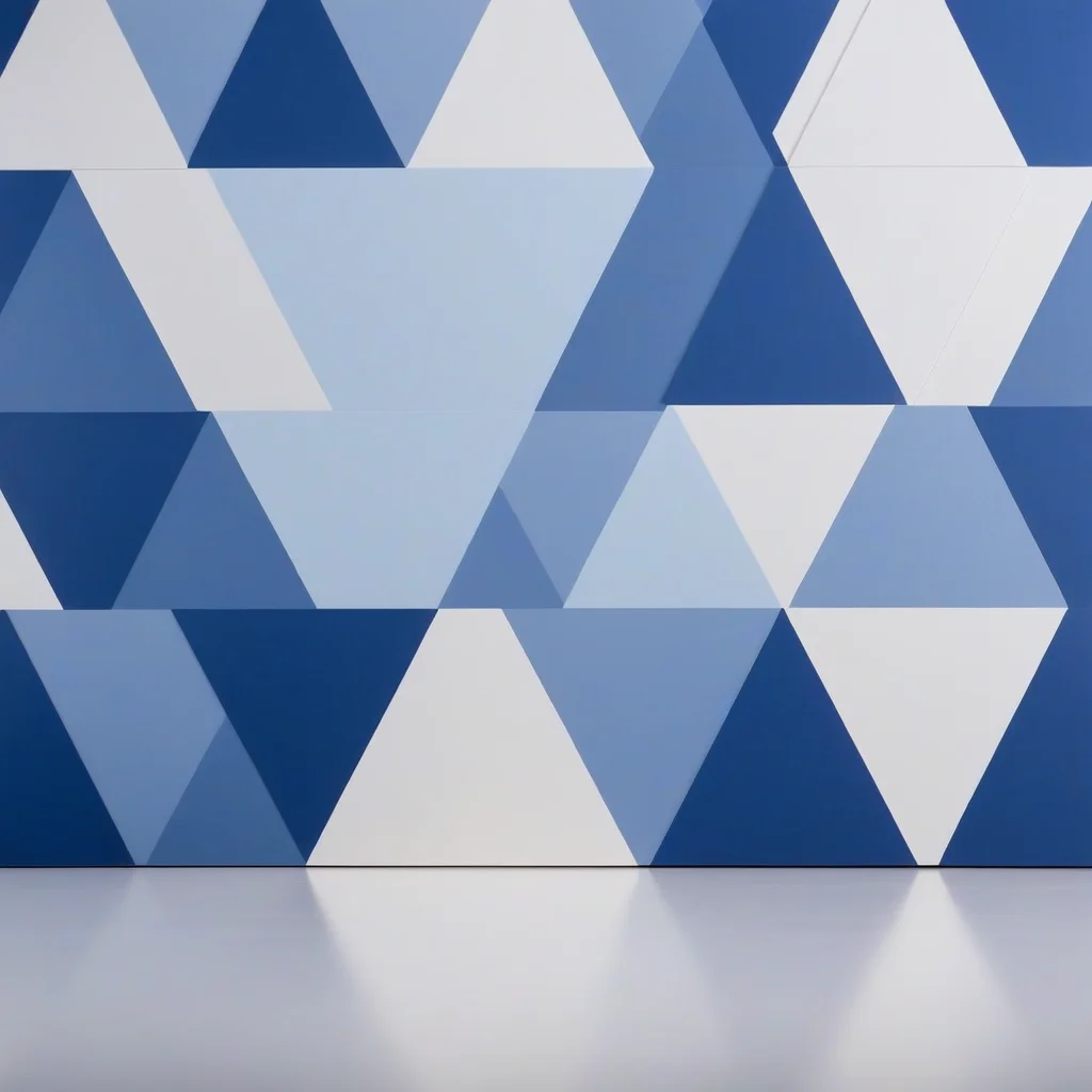 Professionelles geometrisches Muster mit KI generiert