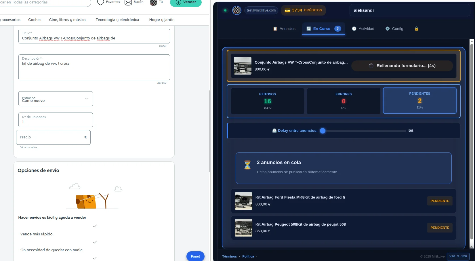 Publicación en curso